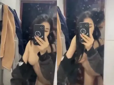 Gái xinh vú ngon "đi ngoài" ny cho thằng bạn thân quan hệ trong toilet