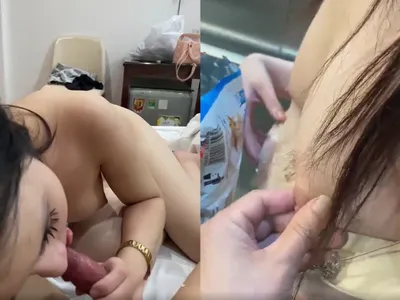 Xoạc em phương thảo vú ngon từ từ thang máy đến ban công