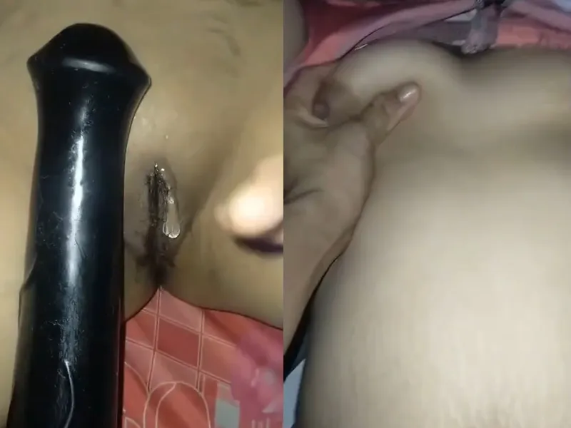Người tình xinh tươi vú to bướm múp móc lồn bằng sextoy cực sướng